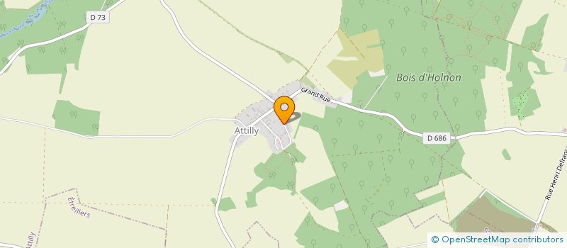 localisation de l'entreprise SCI DU DOMAINE DE CAUVIGNY à CAULAINCOURT