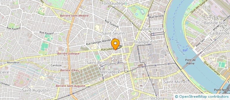 localisation de l'entreprise SCI DU DOMAINE DE CHOLET  BORDEAUX