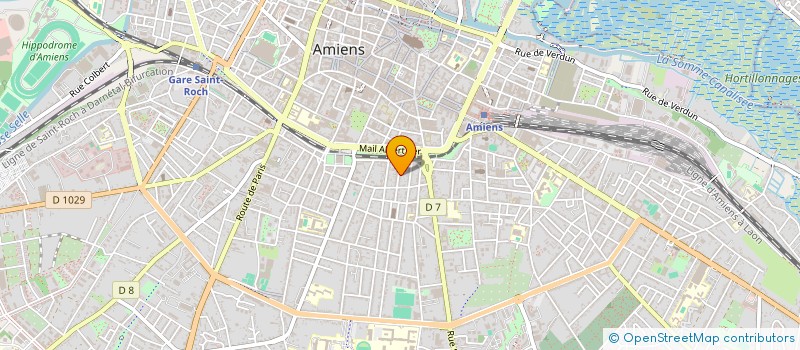 localisation de l'entreprise SCI DU DOMAINE DE COUTURELLE à AMIENS