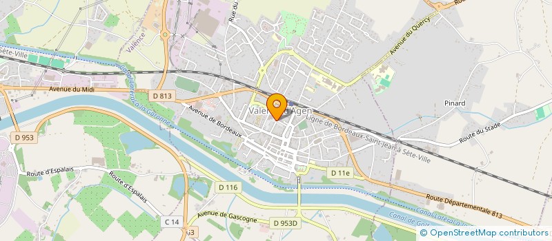 localisation de l'entreprise SCI DU DOMAINE DE GOUDOURVILLE  GOUDOURVILLE