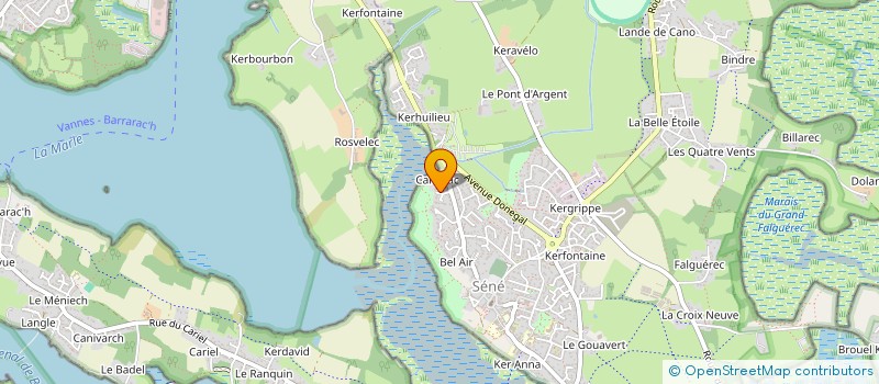 localisation de l'entreprise SCI DU DOMAINE DE HAUTE COUR à SENE