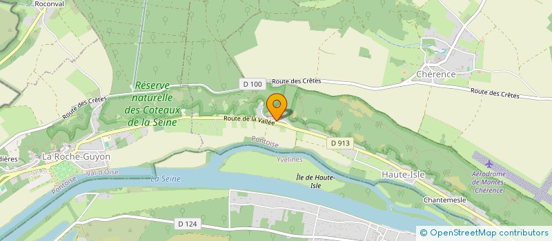 localisation de l'entreprise SCI DU DOMAINE DE HAUTE ISLE  HAUTE-ISLE