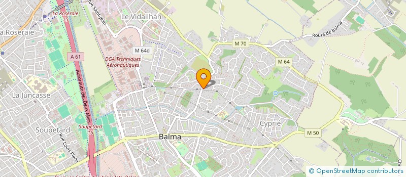 localisation de l'entreprise SCI DU DOMAINE DE HAUTE SERRE à BALMA