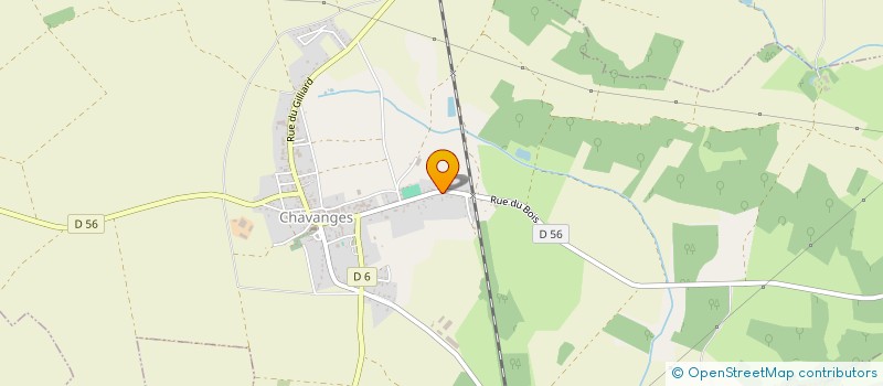 localisation de l'entreprise SCI DU DOMAINE DE L'ERMITAGE  CLEREY