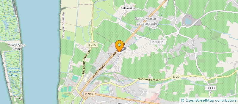 localisation de l'entreprise SCI DU DOMAINE DE LA BARRE  SAINT-MARTIN-LACAUSSADE