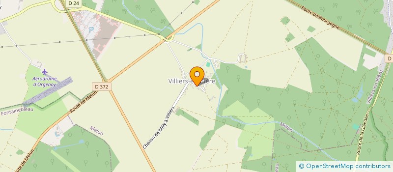 localisation de l'entreprise SCI DU DOMAINE DE LA GARDIOLE  VILLIERS-EN-BIERE