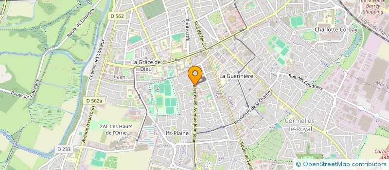 localisation de l'entreprise SCI DU DOMAINE DE LA PLAINE  IFS