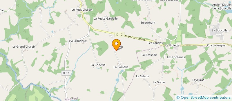 localisation de l'entreprise SCI DU DOMAINE DE LA POMELIE  SAINT PAUL