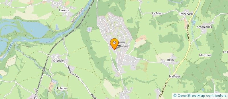 localisation de l'entreprise SCI DU DOMAINE DE LA RIVOIRE  MONISTROL-SUR-LOIRE