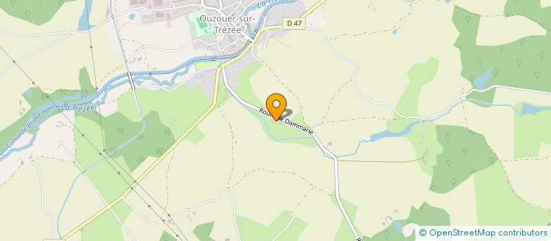 localisation de l'entreprise SCI DU DOMAINE DE LA TERCILLONNIERE à OUZOUER-SUR-TREZEE