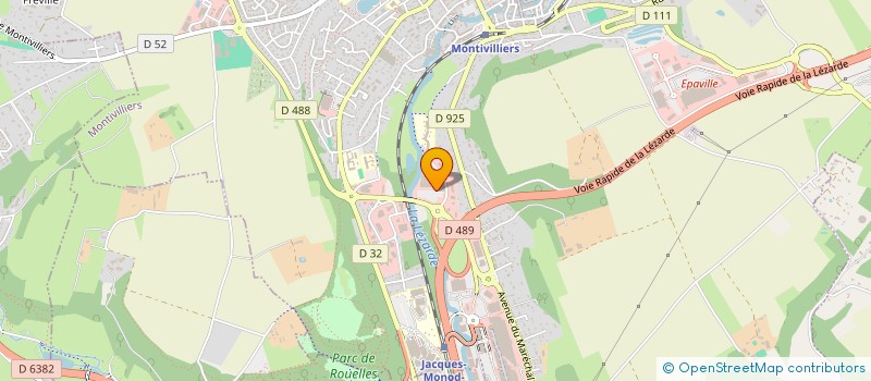 localisation de l'entreprise SCI DU DOMAINE DE LA VALLEE  MONTIVILLIERS