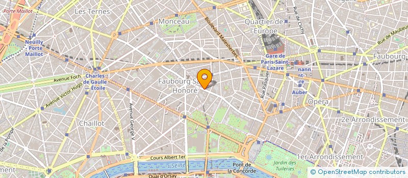 localisation de l'entreprise SCI DU DOMAINE DE LEOUBE  PARIS