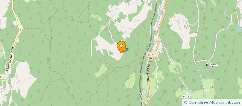 localisation de l'entreprise SCI DU DOMAINE DE LEVIGNAC  LARZAC