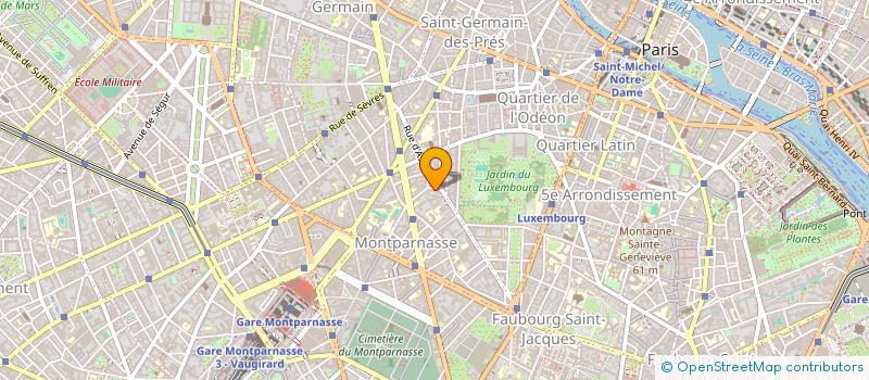 localisation de l'entreprise SCI DU DOMAINE DE MON REPOS  PARIS