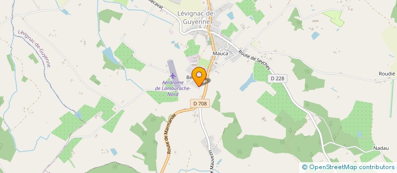 localisation de l'entreprise SCI DU DOMAINE DE MONSEGNE  LEVIGNAC-DE-GUYENNE