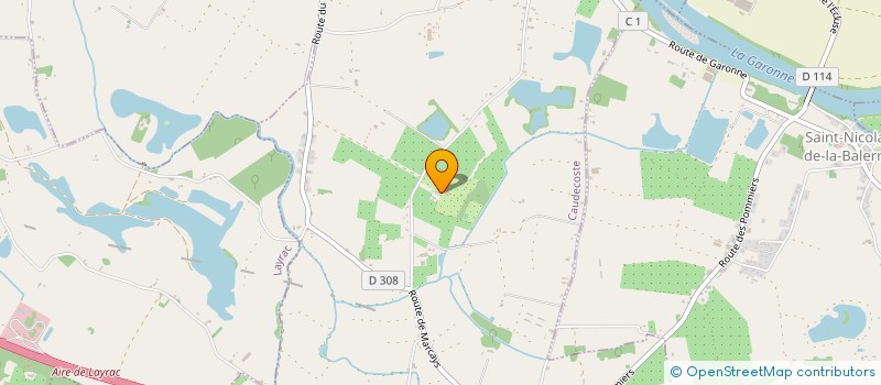 localisation de l'entreprise SCI DU DOMAINE DE NAZELLES  ASTAFFORT