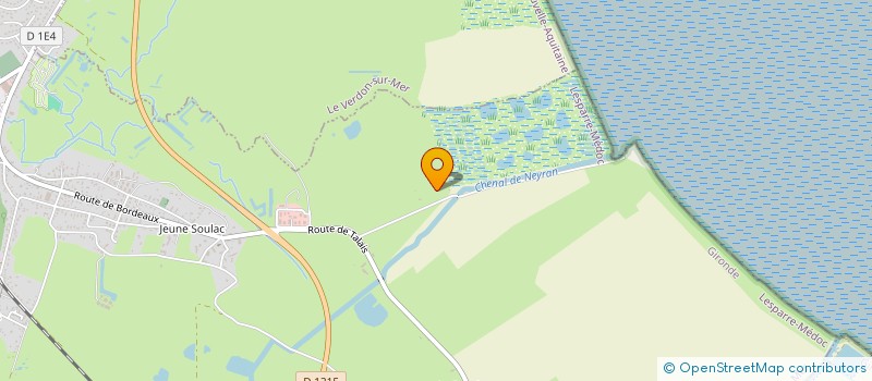 localisation de l'entreprise SCI DU DOMAINE DE NEYRAN  SOULAC-SUR-MER