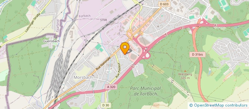 localisation de l'entreprise SCI DU DOMAINE DE PIERRIANE à MORSBACH