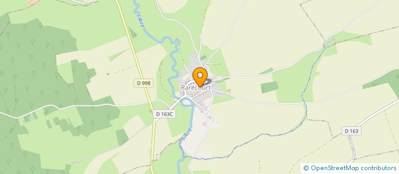 localisation de l'entreprise SCI DU DOMAINE DE RARECOURT DE LA VALLEE à RARECOURT