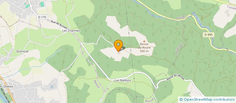 localisation de l'entreprise SCI DU DOMAINE DE ROURE  LE VERNET