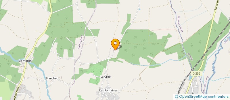 localisation de l'entreprise SCI DU DOMAINE DE SAINT YZAN  SAINT-YZAN-DE-SOUDIAC