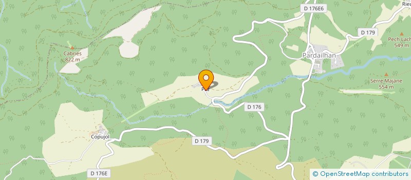 localisation de l'entreprise SCI DU DOMAINE DE SALSOUS  SAINT-JEAN-DE-MINERVOIS