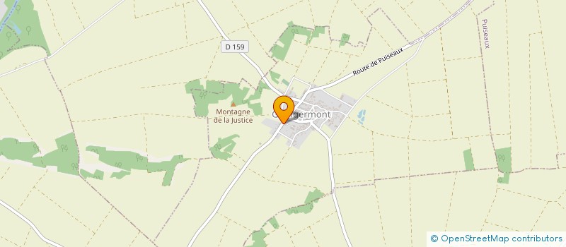 localisation de l'entreprise SCI DU DOMAINE DE TOURY  ECHILLEUSES