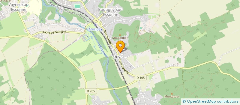 localisation de l'entreprise SCI DU DOMAINE DE VAYRES SUR ESSONNE  VAYRES-SUR-ESSONNE