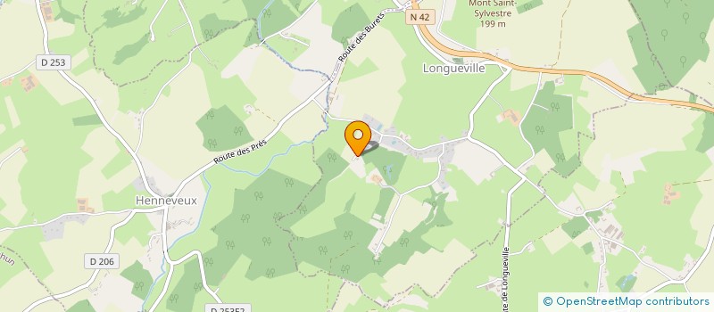 localisation de l'entreprise SCI DU DOMAINE DES BICHES  LONGUEVILLE