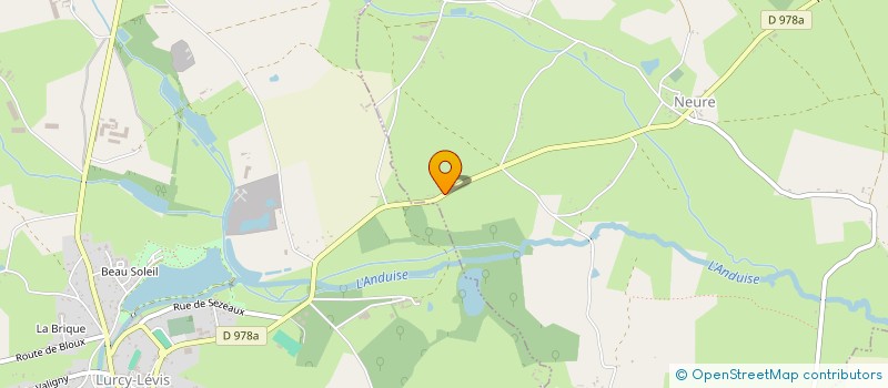 localisation de l'entreprise SCI DU DOMAINE DES BIDEAUX à POUZY-MESANGY