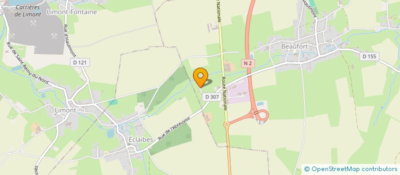 localisation de l'entreprise SCI DU DOMAINE DES CHARMILLES  BEAUFORT