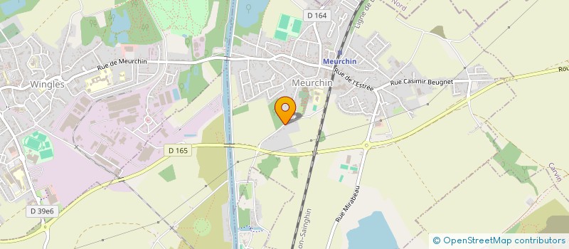 localisation de l'entreprise SCI DU DOMAINE DES CYGNES  MEURCHIN