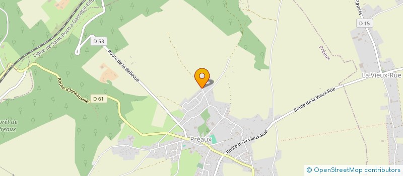 localisation de l'entreprise SCI DU DOMAINE DU CHAPITRE à PREAUX