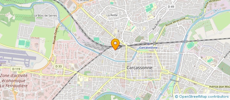 localisation de l'entreprise SCI DU DOMAINE DU CHAPITRE LE CHATEAU à CARCASSONNE