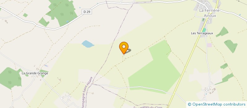 localisation de l'entreprise SCI  DU DOMAINE DU CHATEAU DE SOMMIERES  SOMMIERES-DU-CLAIN