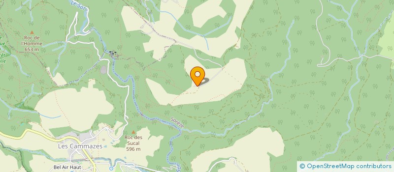 localisation de l'entreprise SCI DU DOMAINE DU MONTAGNET  SOREZE