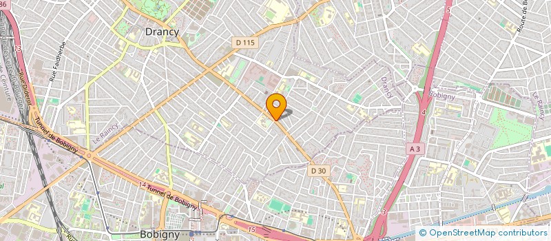 localisation de l'entreprise SCI  DU DOMAINE N 9  DRANCY