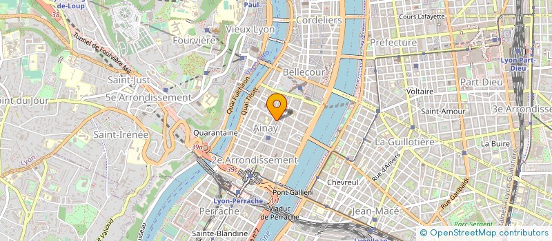 localisation de l'entreprise SCI DU DOMAINE RABUTIN  LYON