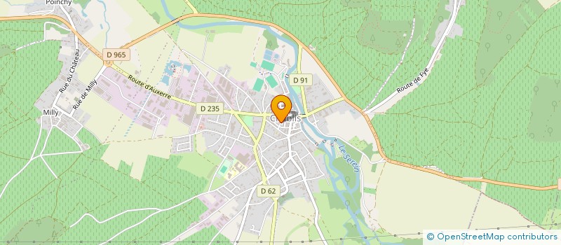 localisation de l'entreprise SCI DU DOMAINE SAINT ANTOINE 1583  CHABLIS