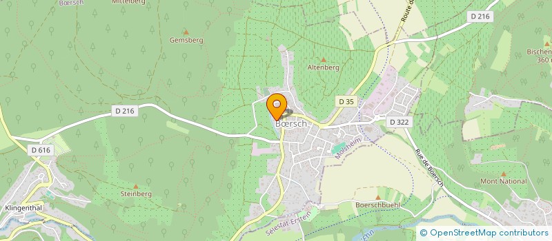 localisation de l'entreprise SCI DU DOME  BRSCH