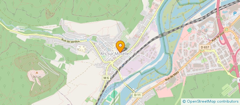 localisation de l'entreprise SCI DU DOME (SOCIETE EN LIQUIDATION)  JOUY-AUX-ARCHES