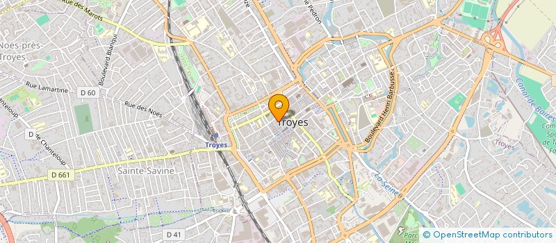 localisation de l'entreprise SCI DU DOMINO à TROYES