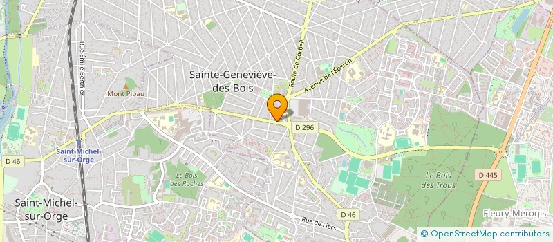 localisation de l'entreprise SCI DU DONJON à SAINTE-GENEVIEVE-DES-BOIS