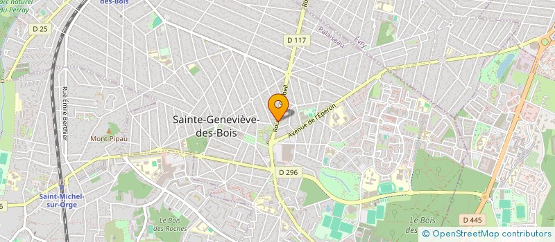 localisation de l'entreprise SCI DU DONJON  SAINTE-GENEVIEVE-DES-BOIS
