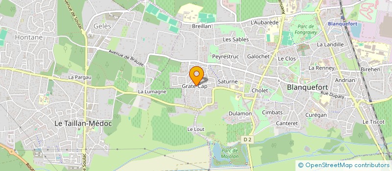 localisation de l'entreprise SCI DU DONJON à BLANQUEFORT