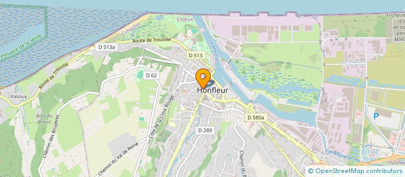 localisation de l'entreprise SCI DU DOUET à HONFLEUR