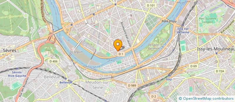 localisation de l'entreprise SCI DU DRAGON à BOULOGNE-BILLANCOURT