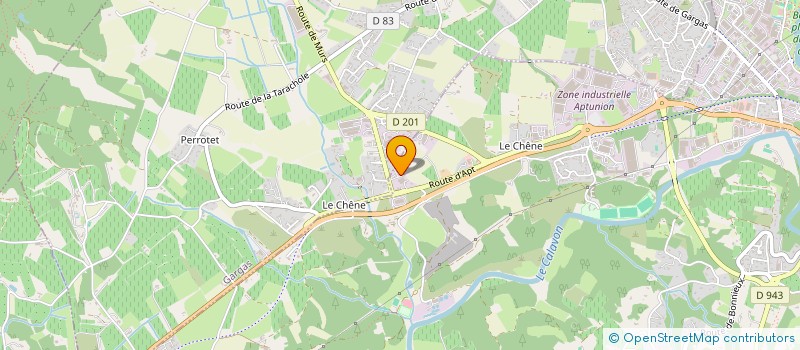 localisation de l'entreprise SCI DU DREAM  APT