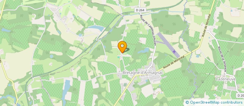 localisation de l'entreprise SCI DU DURET  EAUZE