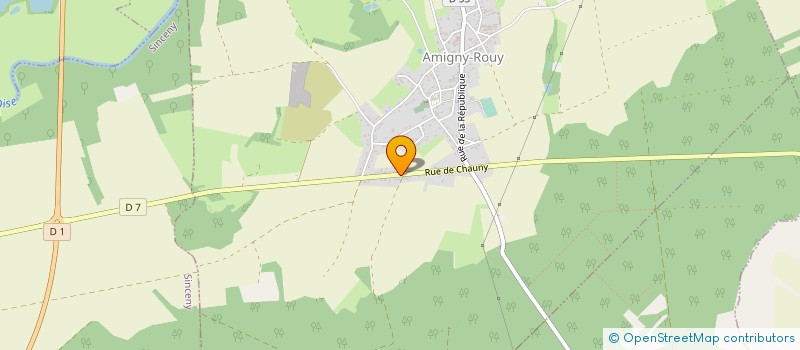 localisation de l'entreprise SCI DU FAIDHERBE  CONDREN